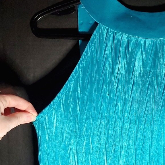 NEW HeartSoul Turquoise Blouse Tank Top with Rivets. Size Small (with tags) - Picture 8 of 15